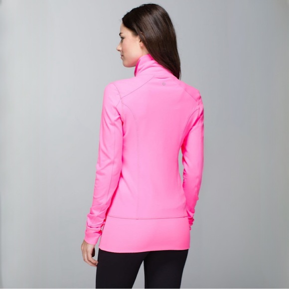 Lululemon Nice Asana Jacket in Zing Pink Light Size 4 - Picture 11 of 13